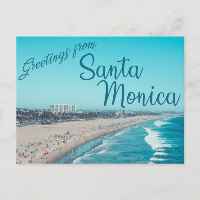 Santa Monica Postcard (Front)