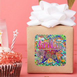 Santa Monica Risk Factor sticker