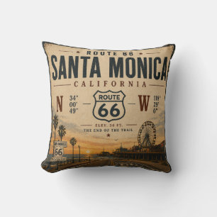 Santa Monica Route 66 Sofa Escape Cushion