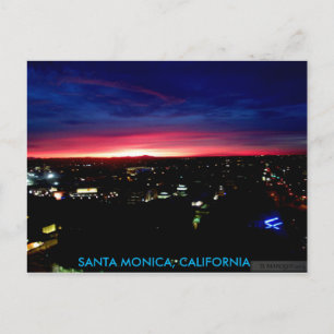 SANTA MONICA SUNRISE #1 POSTCARD