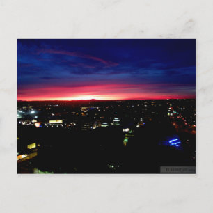 SANTA MONICA SUNRISE #1 POSTCARD