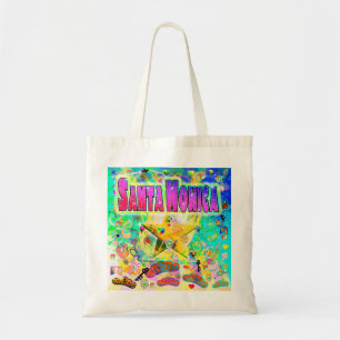 Santa Monica Tropical Friends Tote Bag