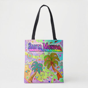 Santa Monica Vacation Target Tote Bag