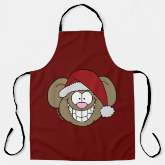 Santa Mouse Apron