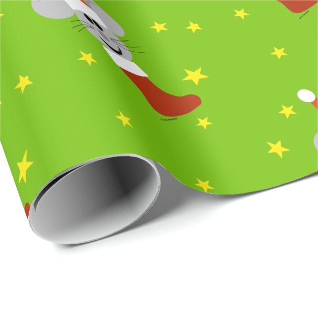 Santa Mouse Kids Christmas Wrapping Paper (Roll Corner)