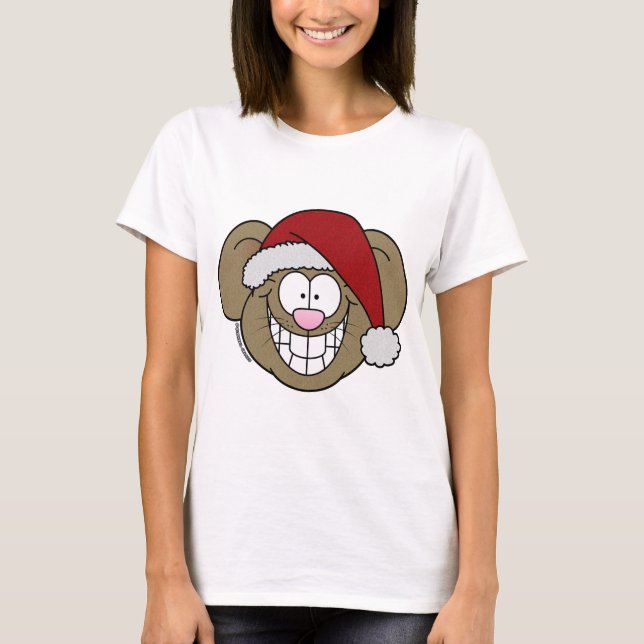 Santa Mouse T-Shirt (Front)