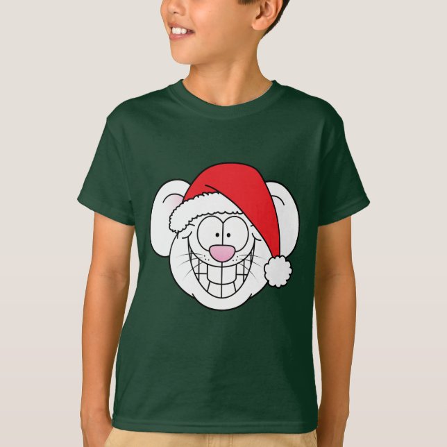 Santa Mouse T-Shirt (Front)