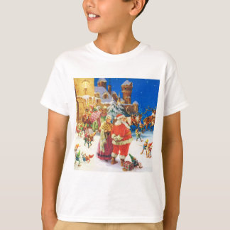 Santa & Mrs. Claus, Christmas Eve, The North Pole T-Shirt