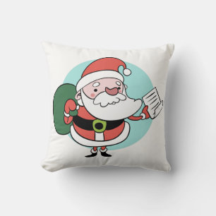 Santa & Mrs. Claus throw pillows