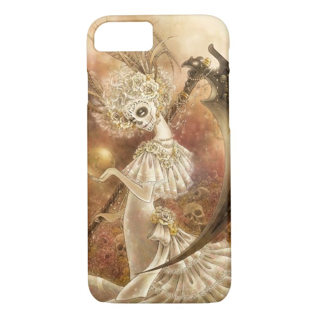 Santa Muerte iPhone 7 case ID Case (Back)