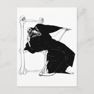 "Santa Muerte" (Mexican Grim Reaper) Postcard