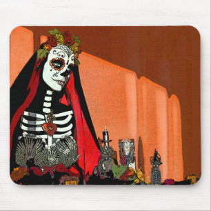 Santa Muerte Mousepad