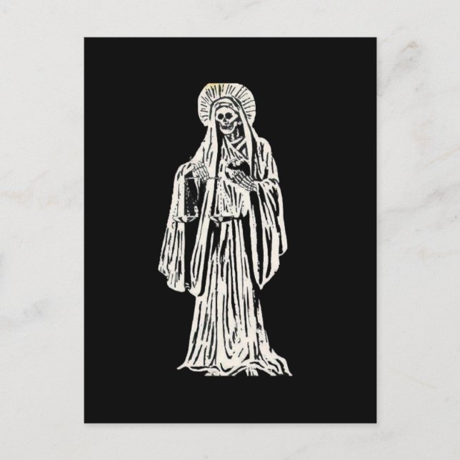 Santa Muerte Postcard (Front)