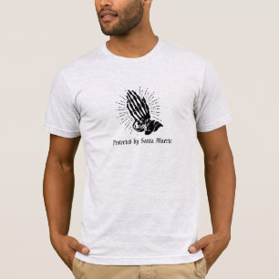Santa Muerte Protection Men's Cotton T-Shirt