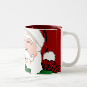 Santa Mug Coffee Cup Festive Santa Cup