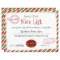 Santa Nice List Certificate, Santa Claus Nice List