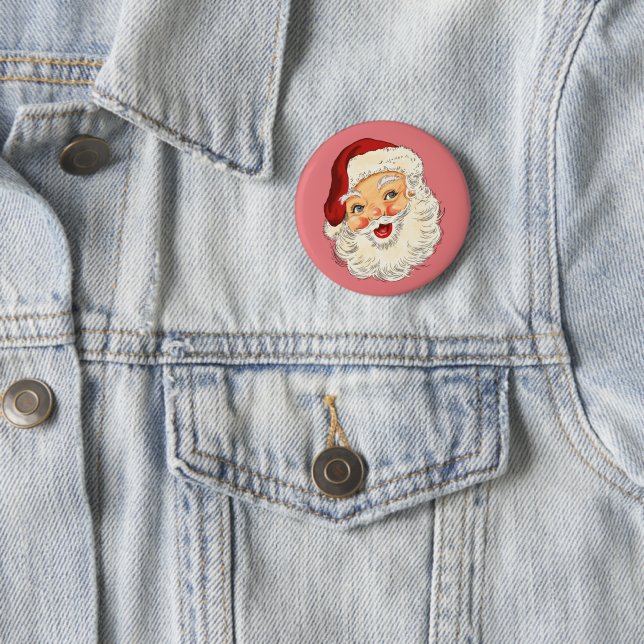 Santa No. 6 Button (In Situ)