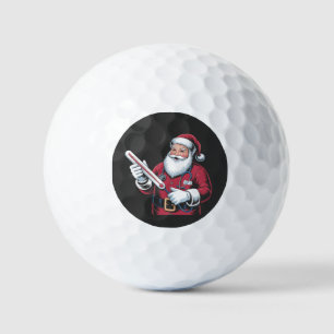 Santa Nurse Xmas Nursing Healthcare Worker Golf Balls