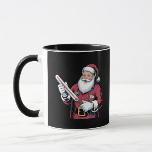 Santa Nurse Xmas Nursing Healthcare Worker   Mug