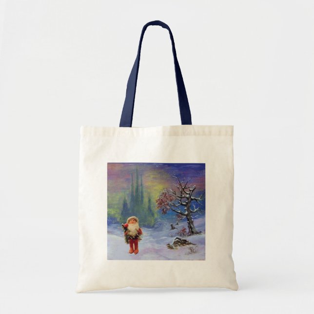 SANTA OF THE GNOMES TOTE BAG (Front)