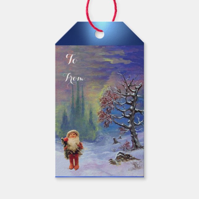 SANTA OF THE GNOMS GIFT TAGS (Front)