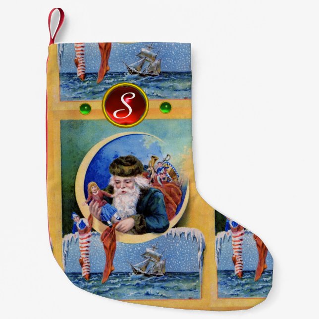 SANTA OF THE SAILORS,MOON,CHRISTMAS SOCKS AND TOYS (Front)