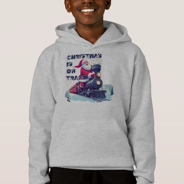 Santa On a Train (Front)