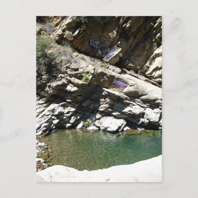 Santa Paula Creek Holiday Postcard (Front)