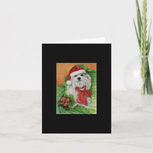 Santa Paws Holiday Card