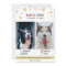 Santa Paws Naughty or Nice Two Dog Photo Card