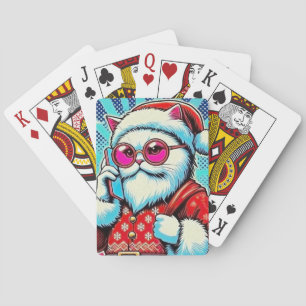 Santa Paws Playing Cards