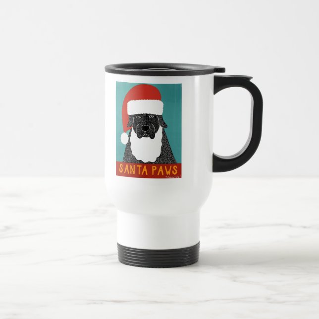 Santa Paws -Travel Mug _Stephen Huneck (Right)