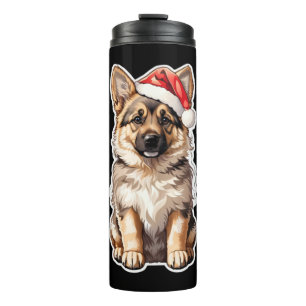 Santa Pawster Thermal Tumbler