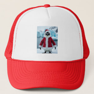 santa penguin hat
