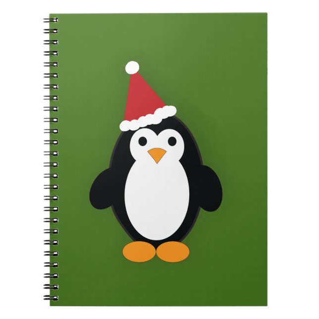 Santa Penguin Notebook (Front)