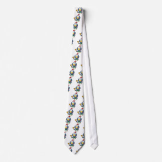 Santa Penguin with Jingle Bell Tie