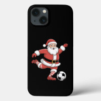 Santa Plays Soccer Christmas Sports