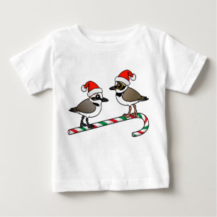 Santa Plovers Baby T-Shirt