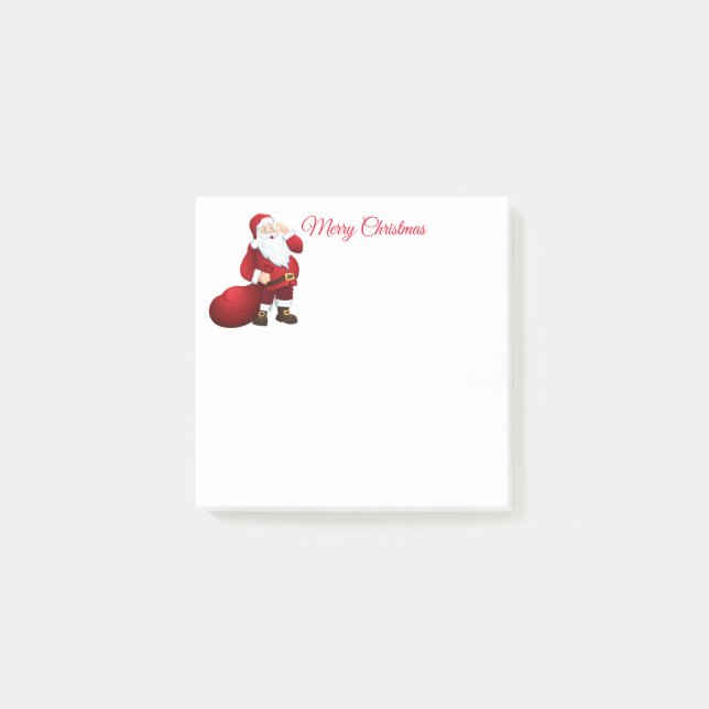 Santa Post it Notes (Front)