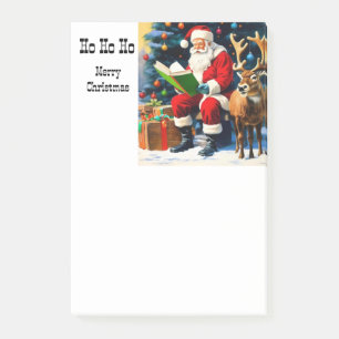 Santa Post-It Notes