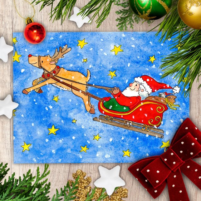 Santa postcard by Nicole Janes (Creator Uploaded)