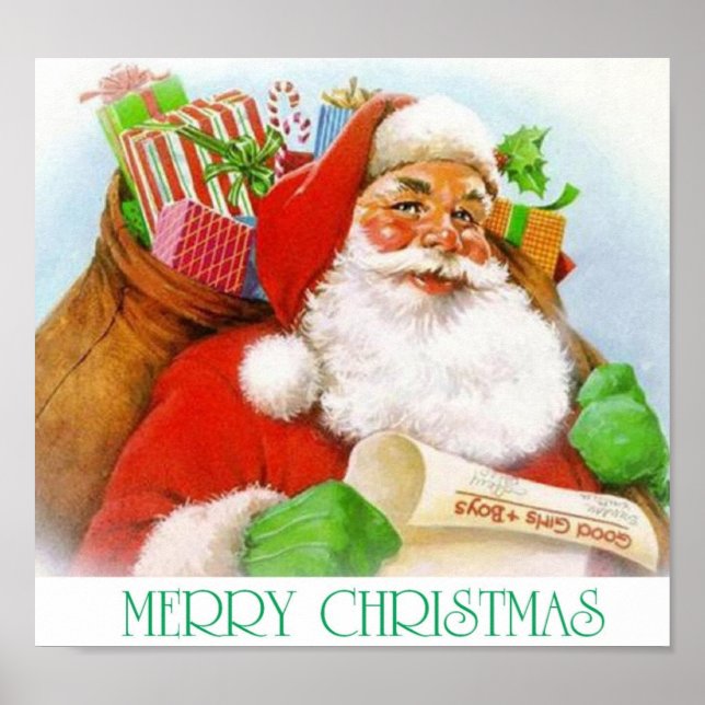 SANTA POSTER (Front)