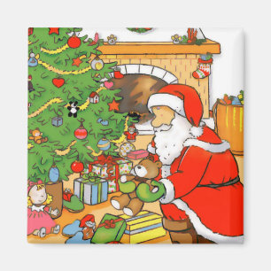 Santa presents Magnet