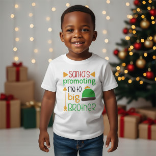 Santa Promoting Me To Big Brother Christmas T-Shirt