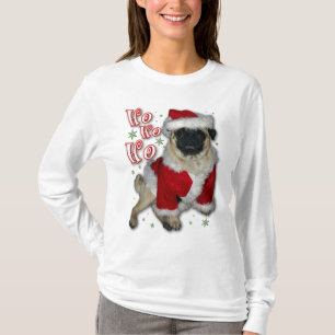 Santa Pug Light T-Shirt