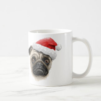 Santa Pug Mug