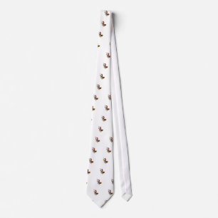 Santa Quail Tie