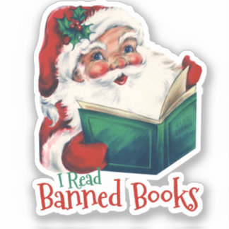 Santa Reads Banned Books