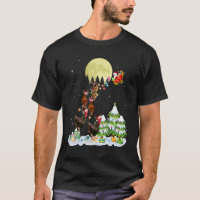 Santa Reindeer Chicken Ugly Sweater Farmer Christm