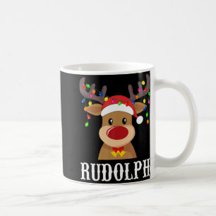 Santa Reindeer Rudolph Xmas Group Costume Coffee Mug